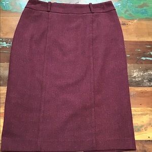 TWEED PENCIL SKIRT